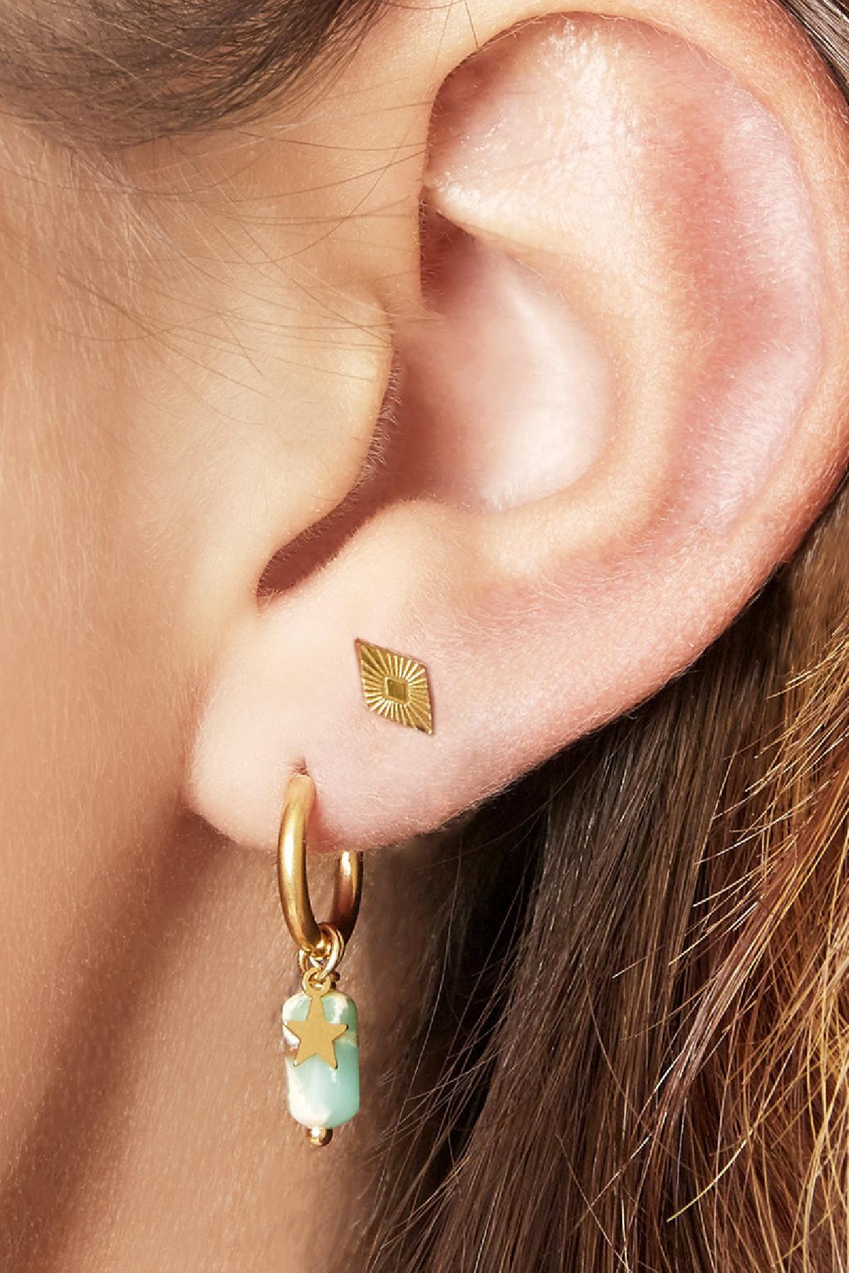 Boucles d'oreilles Small Copper Acier inoxydable