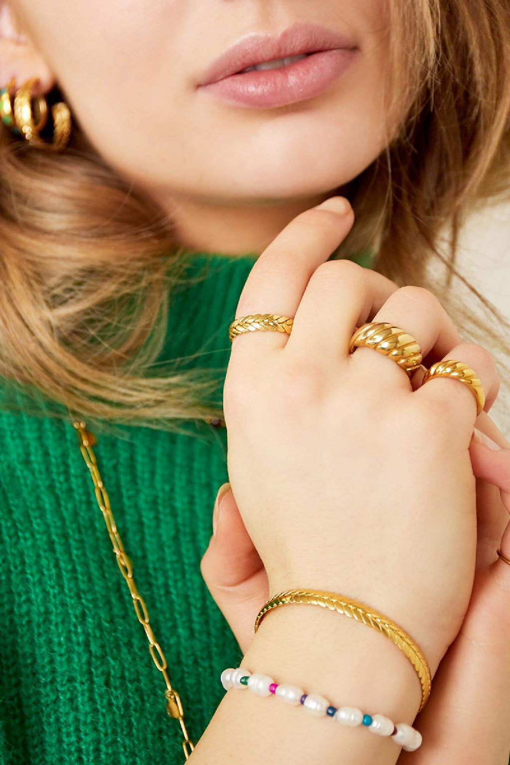 Stylish Stainless Steel Cuff Bracelets for Women