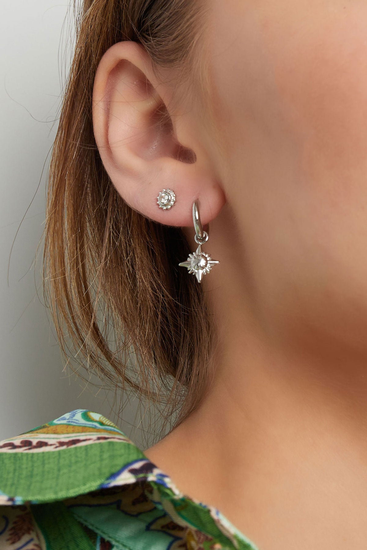 Clous d'Couleur oreilles lune
