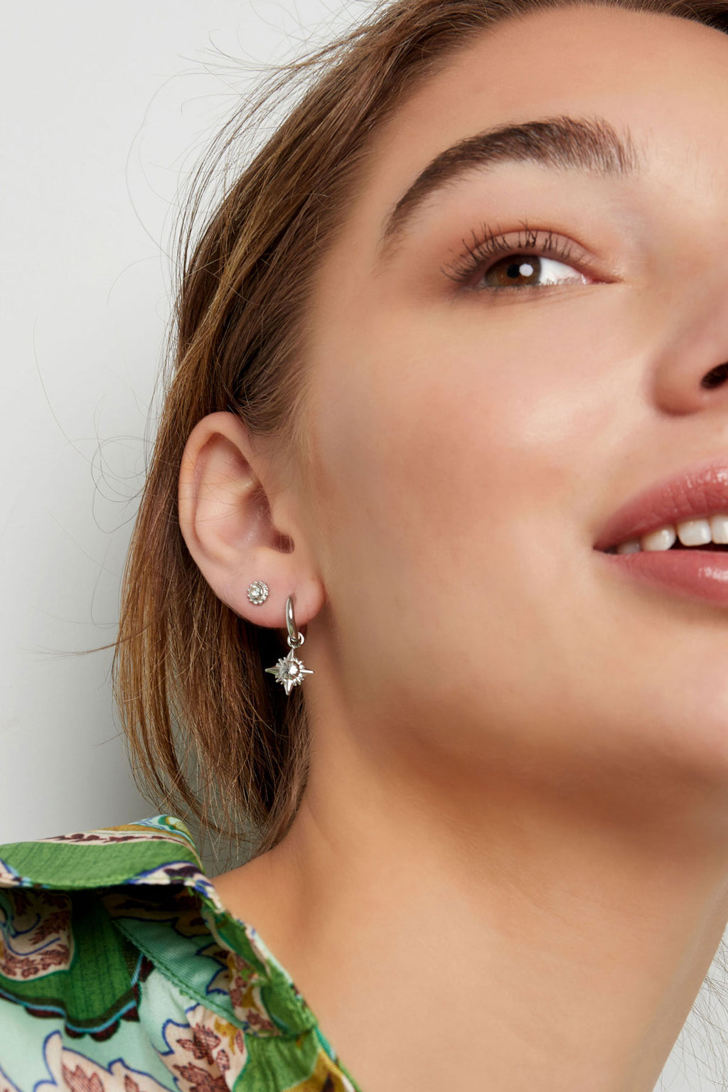 Clous d'Couleur oreilles lune