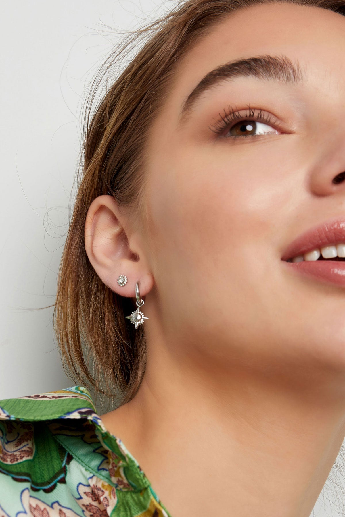 Clous d'Couleur oreilles lune