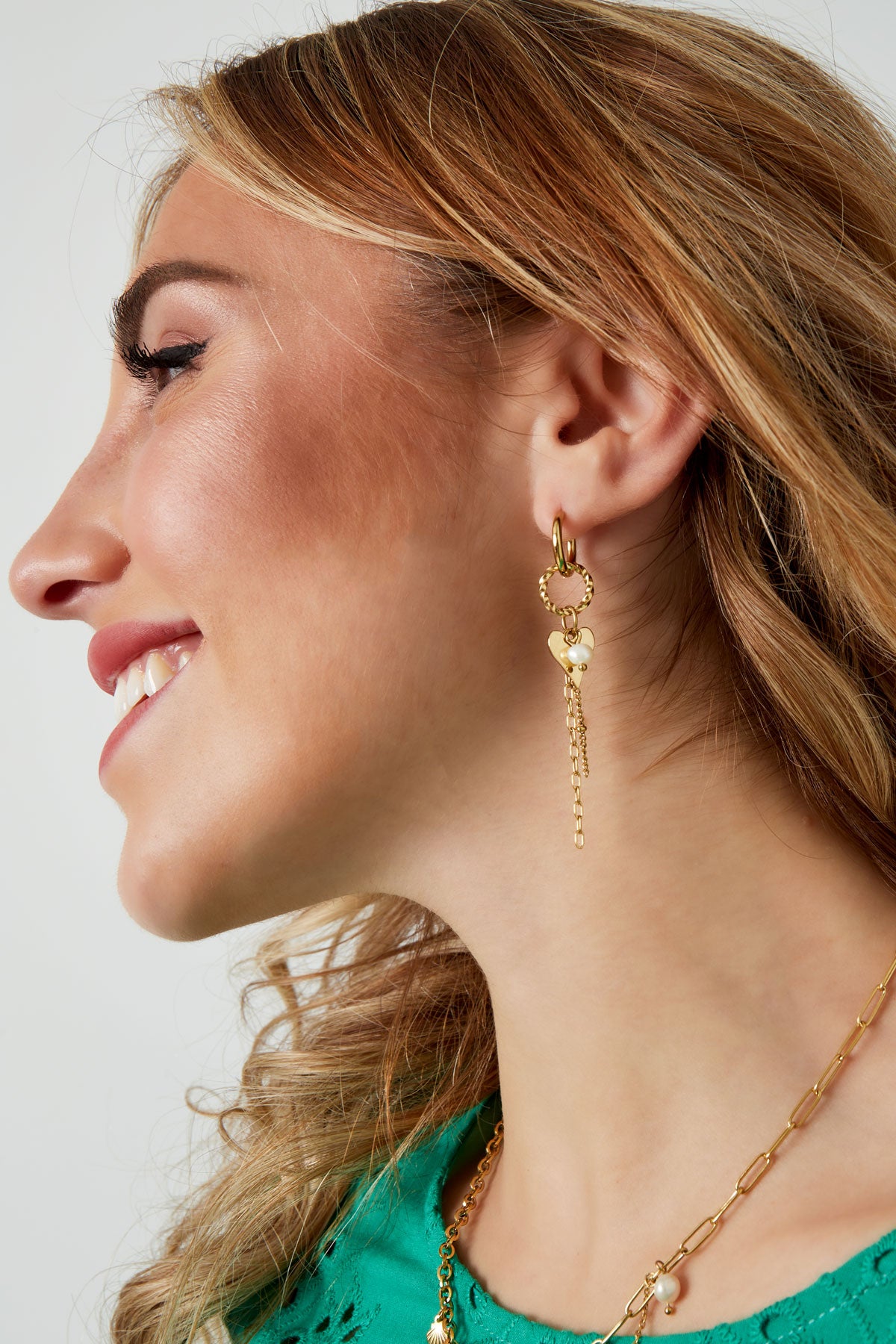 boucles d'oreilles collier party