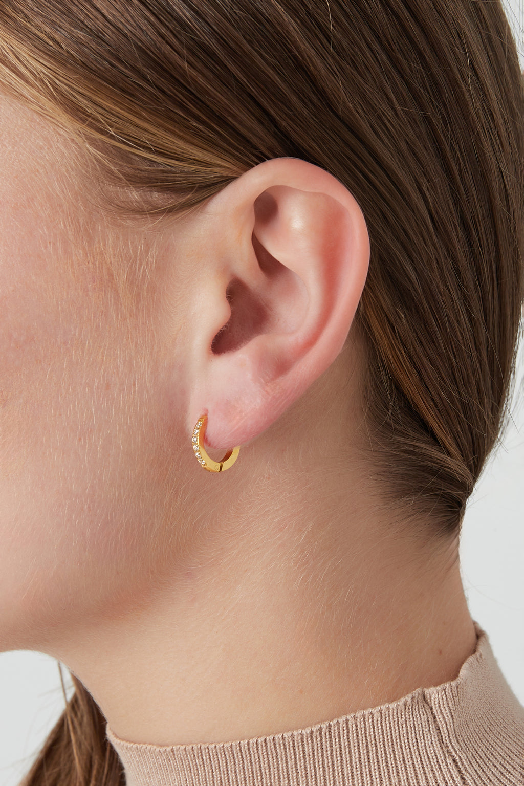 boucles d'oreilles éblouissantes en diamant