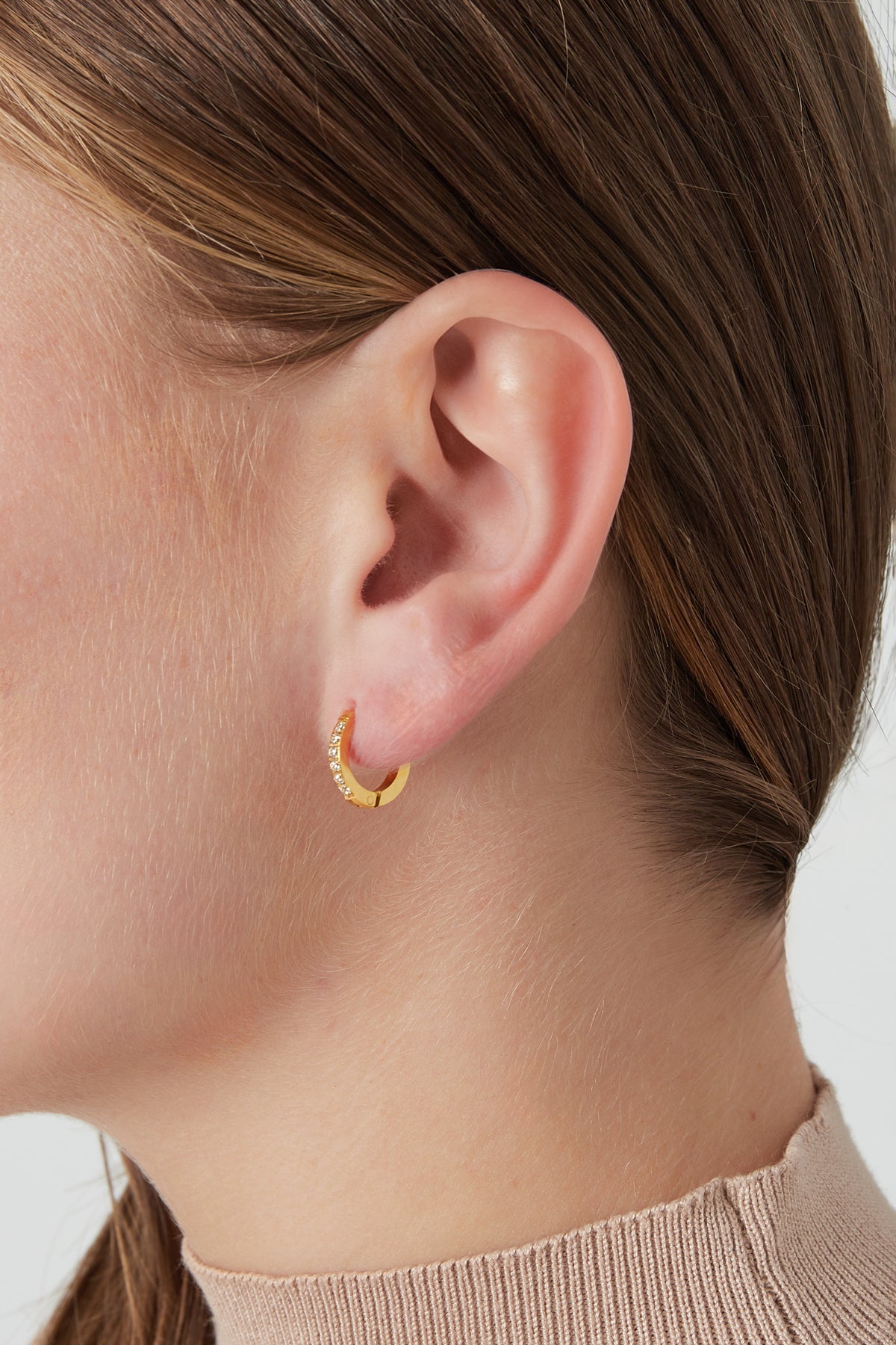 boucles d'oreilles éblouissantes en diamant