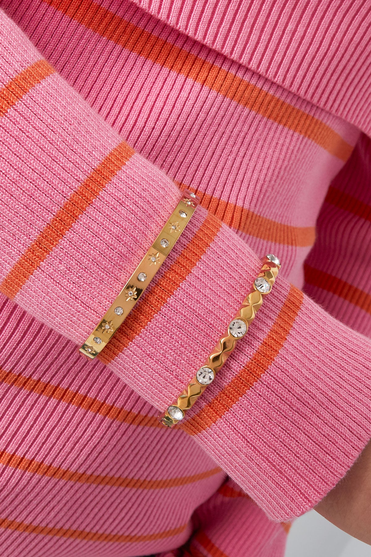 bracelet relief diamant