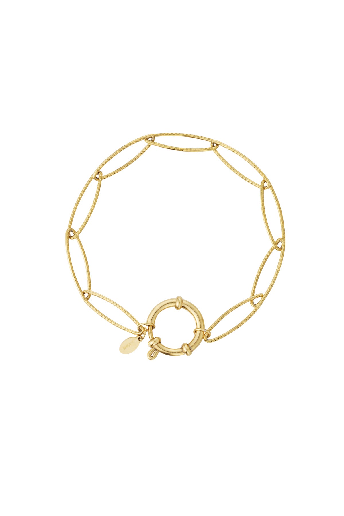Bracelets en acier inoxydable, chaîne DIY, série simple quotidienne, bijoux pour femmes