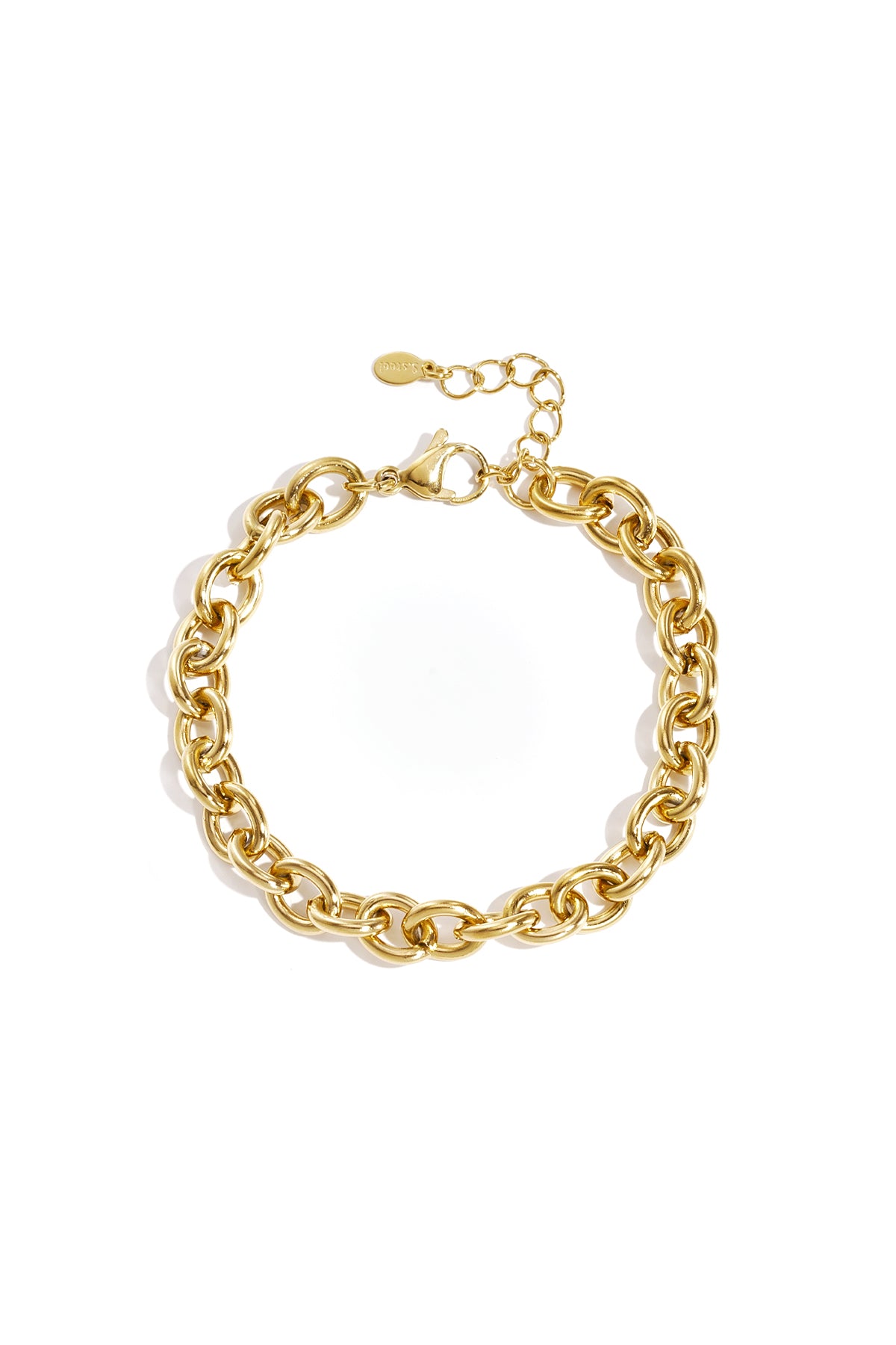 Bracelet à maillons robustes