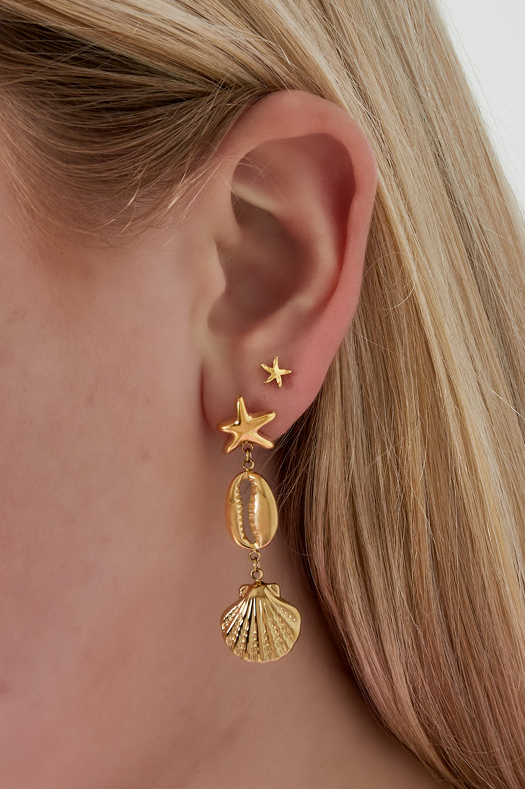 Boucles d'oreilles à breloques océan