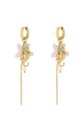 Boucles d'oreilles hippocampe d'été