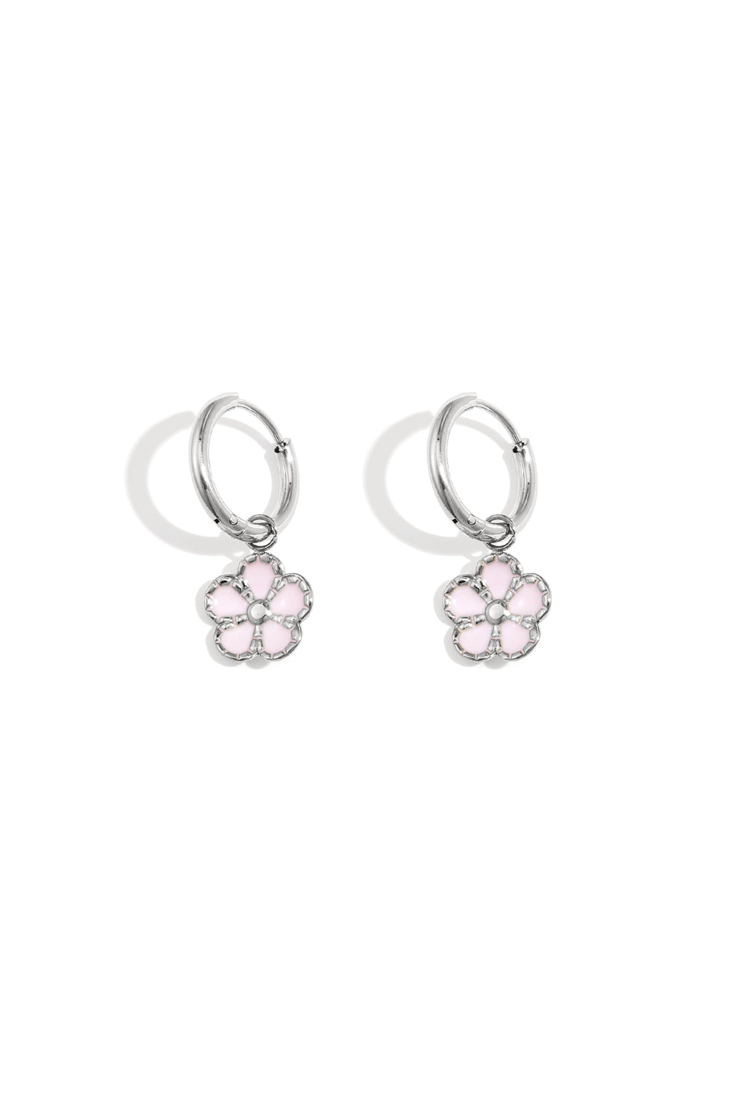 boucles d'oreilles fleurs mignonnes