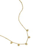 Collier minimaliste à petits cœurs