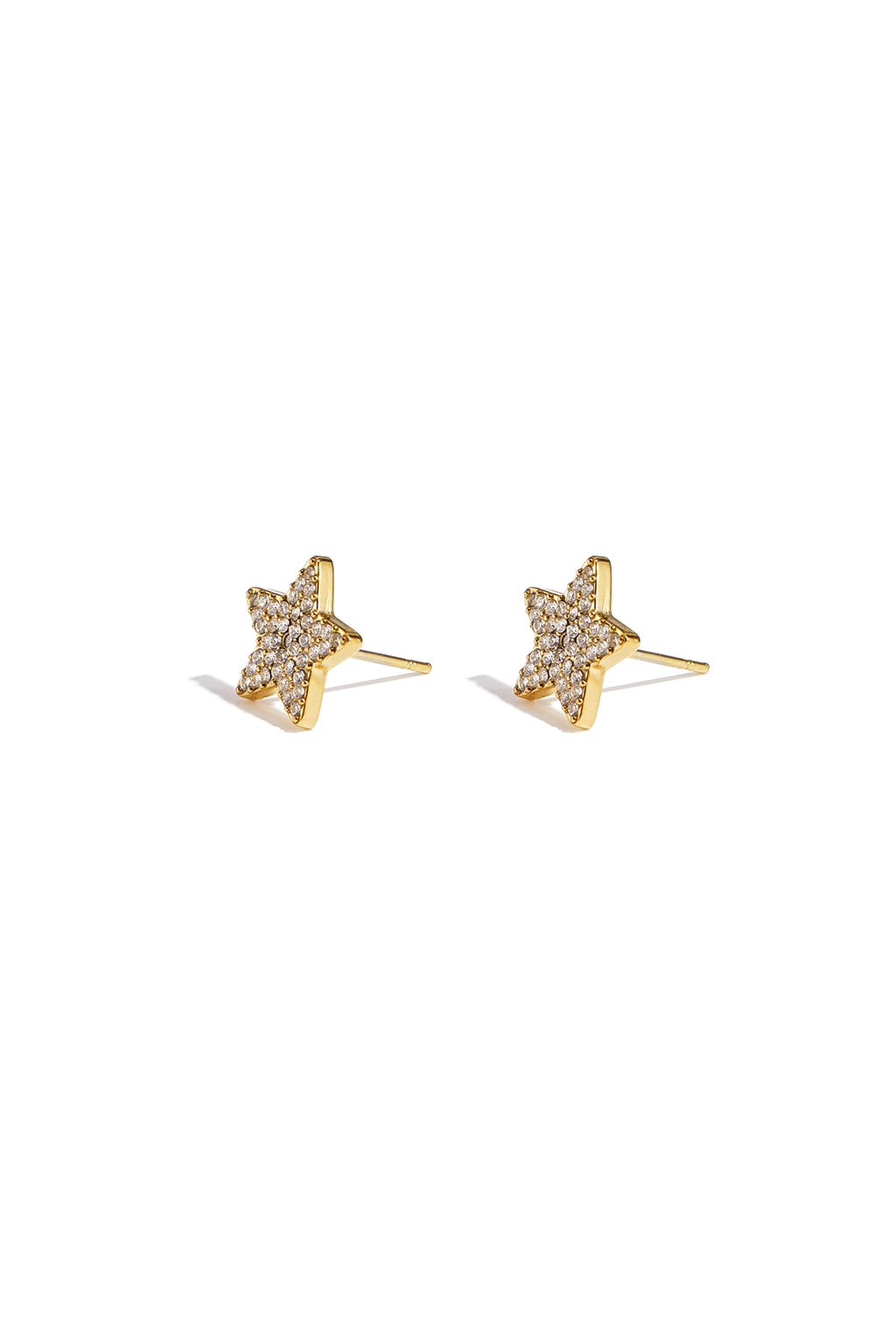 Boucles d'oreilles puces en acier inoxydable, style étoile, collection Daily Simple, bijoux pour femmes