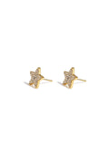 Boucles d'oreilles puces en acier inoxydable, style étoile, collection Daily Simple, bijoux pour femmes