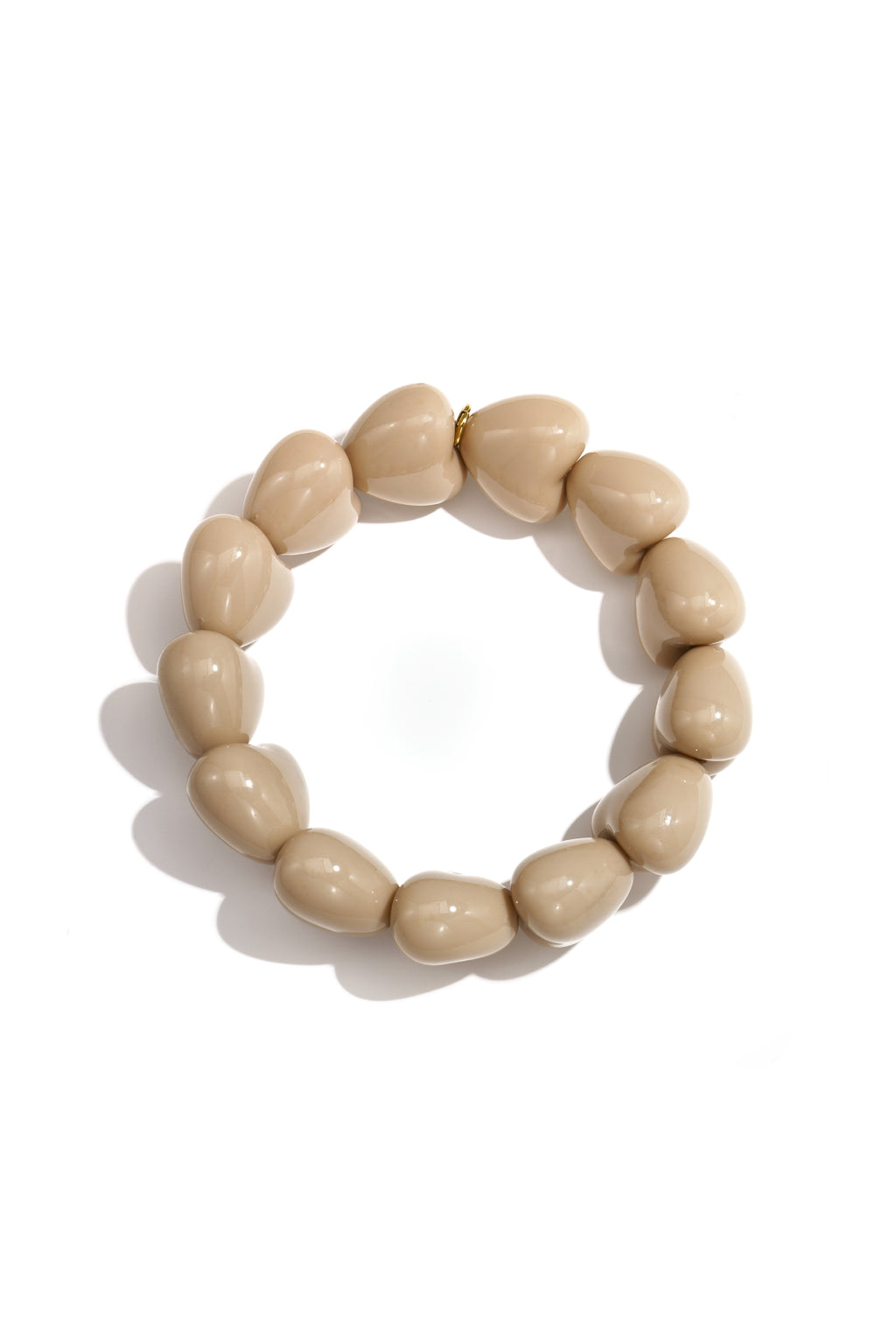 Bracelet petit cœur à 13 perles