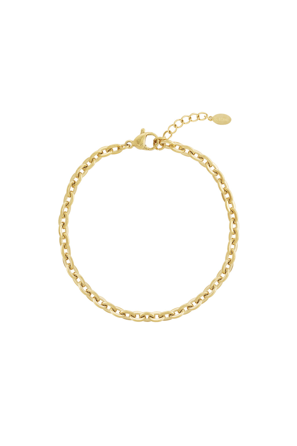 Bracelets en acier inoxydable, chaîne DIY, série simple quotidienne, bijoux pour femmes