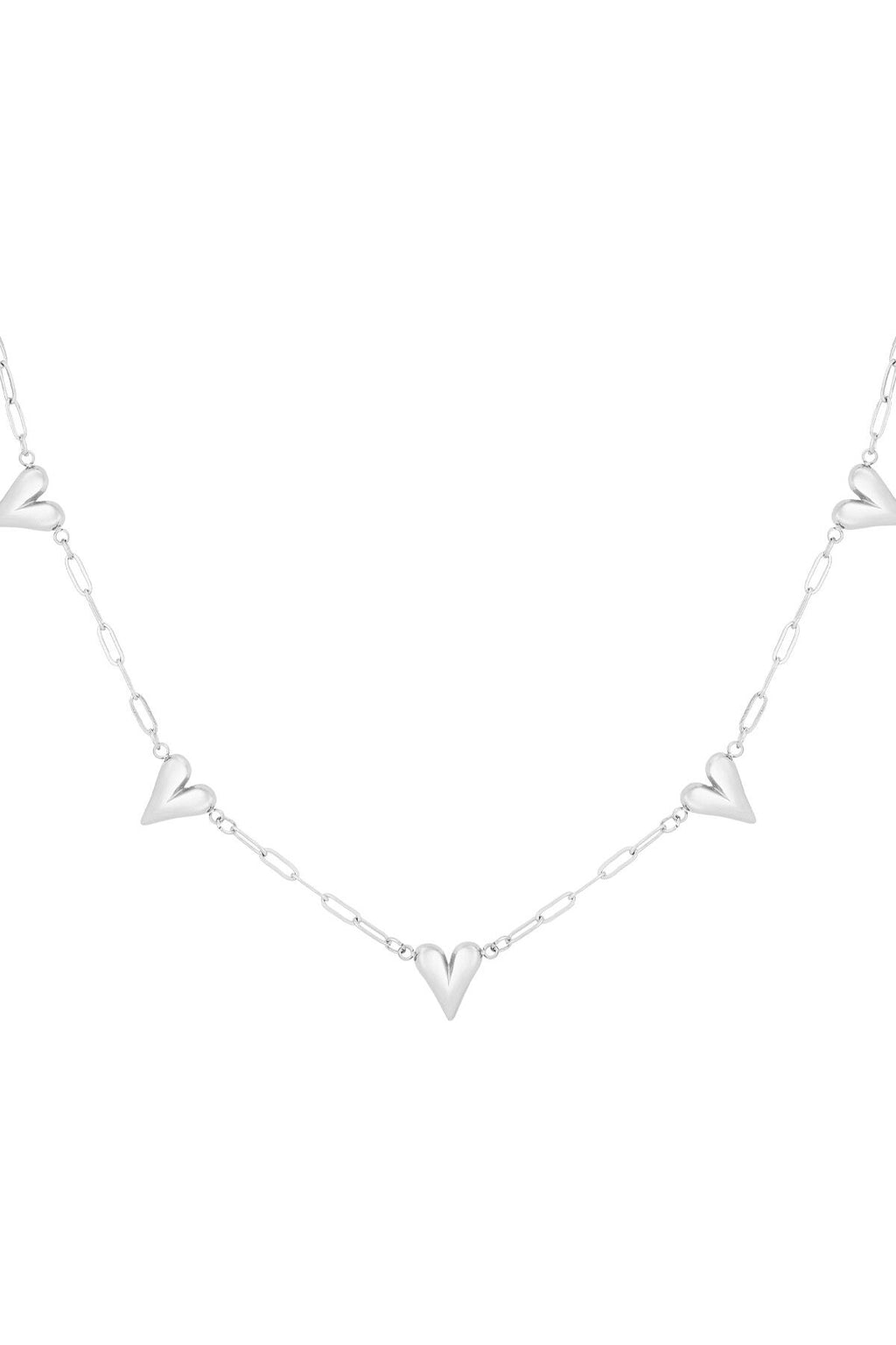 Stylish Heart Chain Necklace for Everyday Elegance