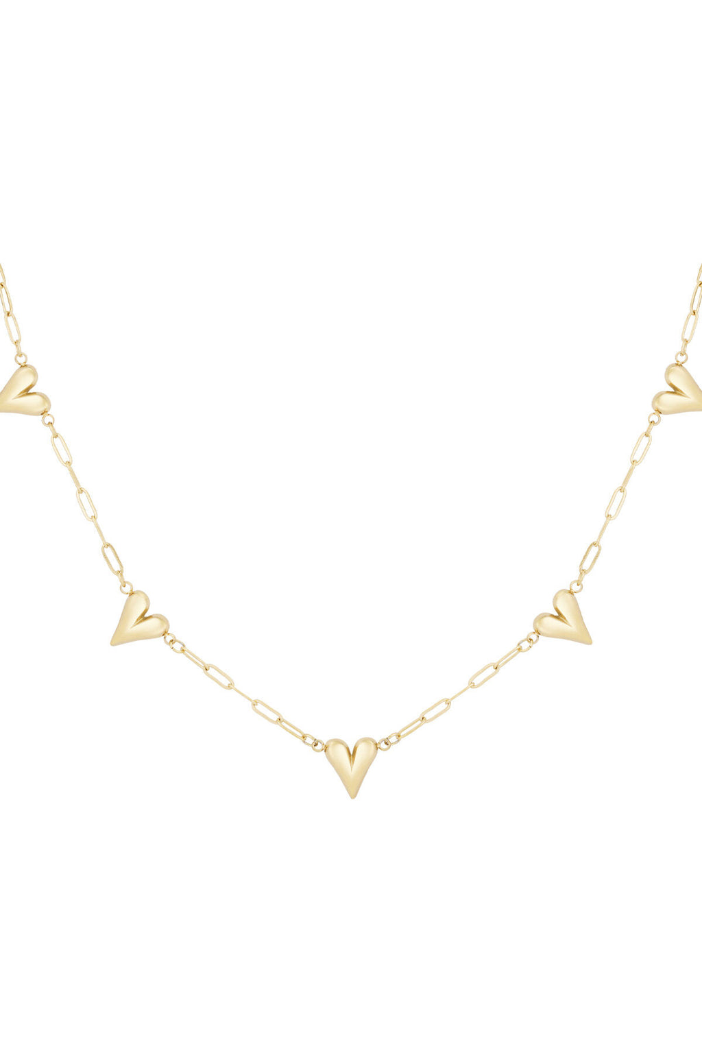 Stylish Heart Chain Necklace for Everyday Elegance
