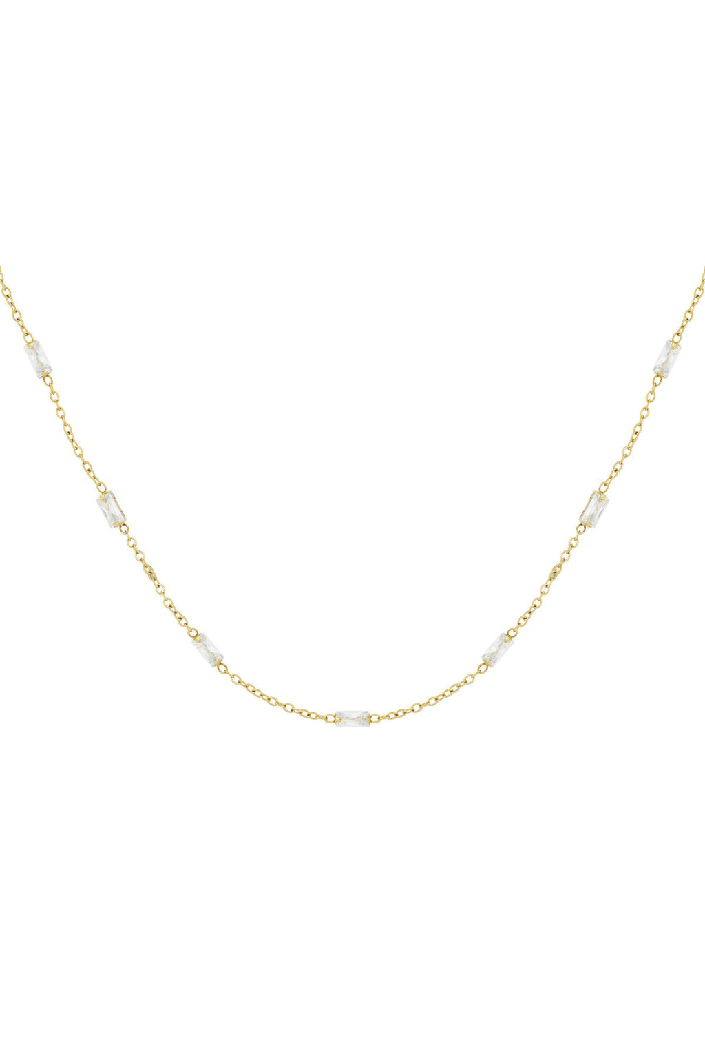 Stylish Stainless Steel Short Necklace for Women