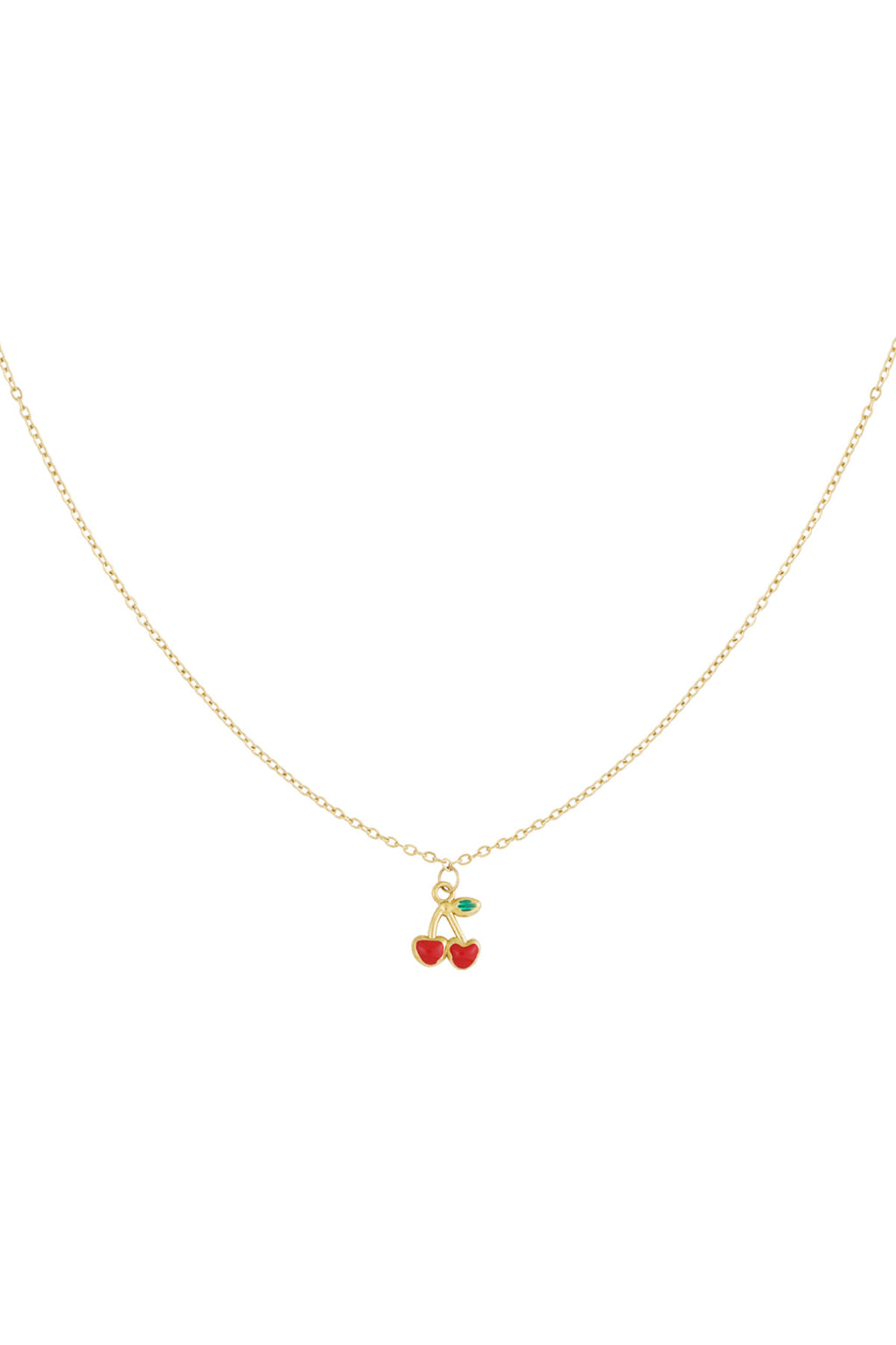 collier amour cerise