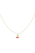 collier amour cerise