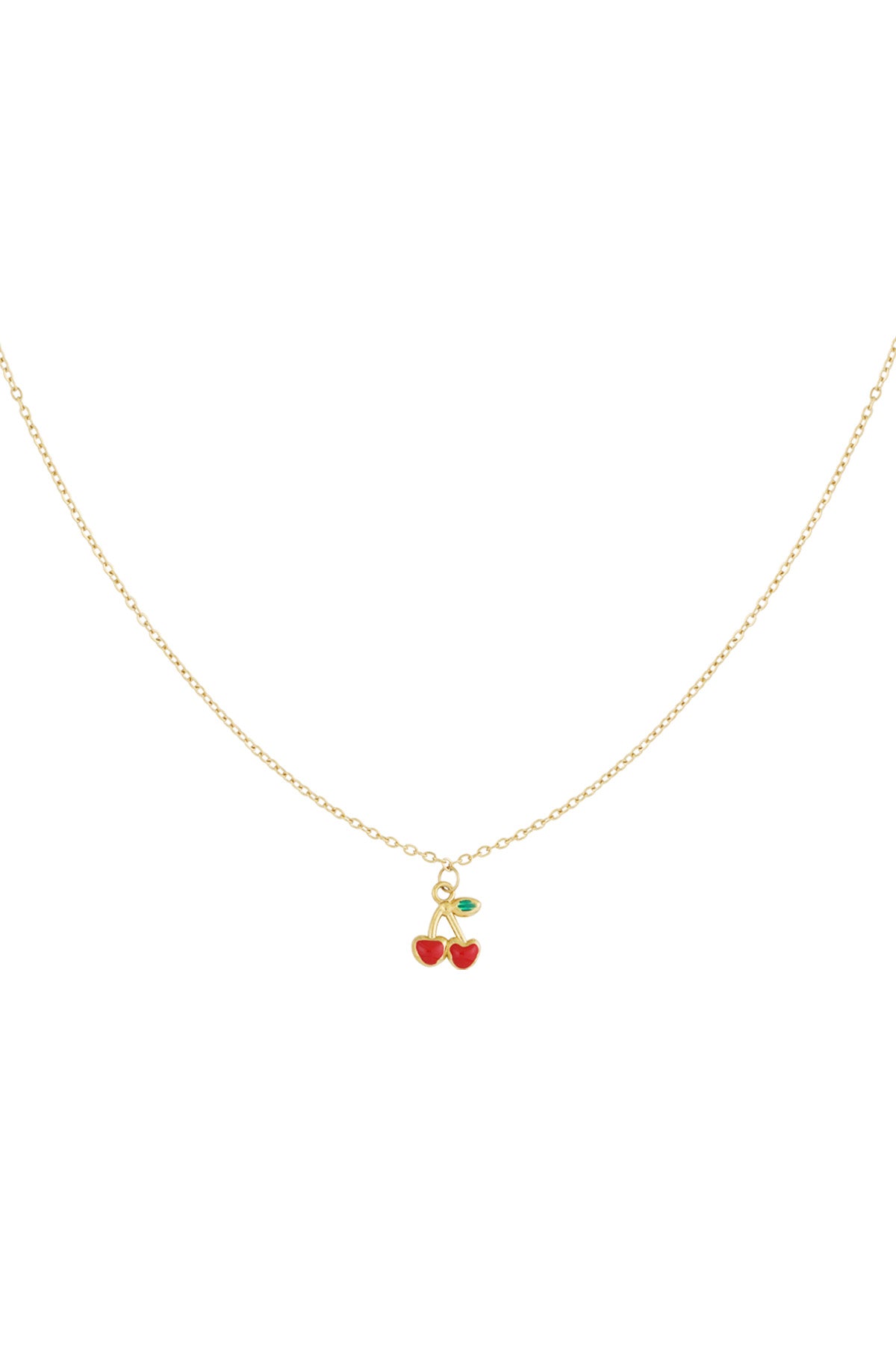 collier amour cerise