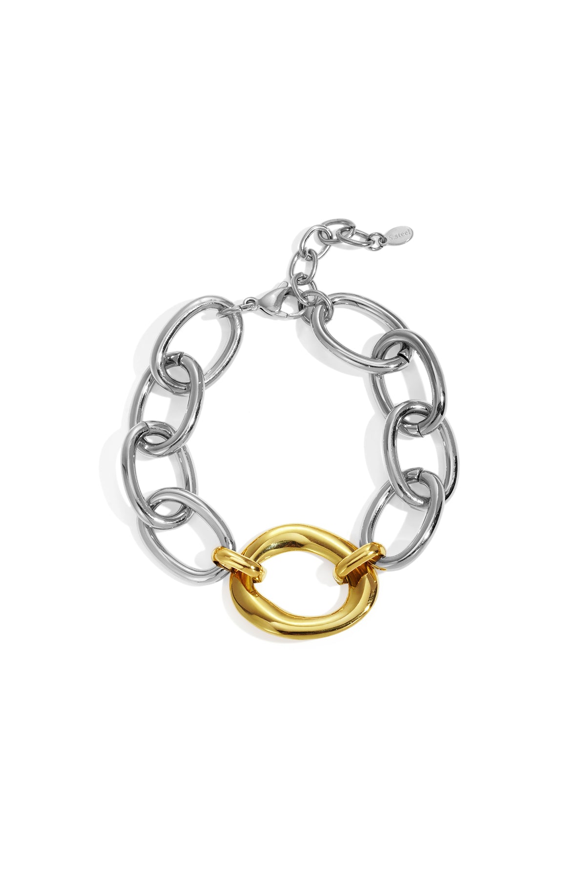 Bracelets à chaîne en acier inoxydable, série décontractée, simple et quotidienne, bijoux pour femmes