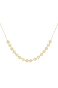 Elegant Flower Chain Necklace for Women - 14K Gold Plated