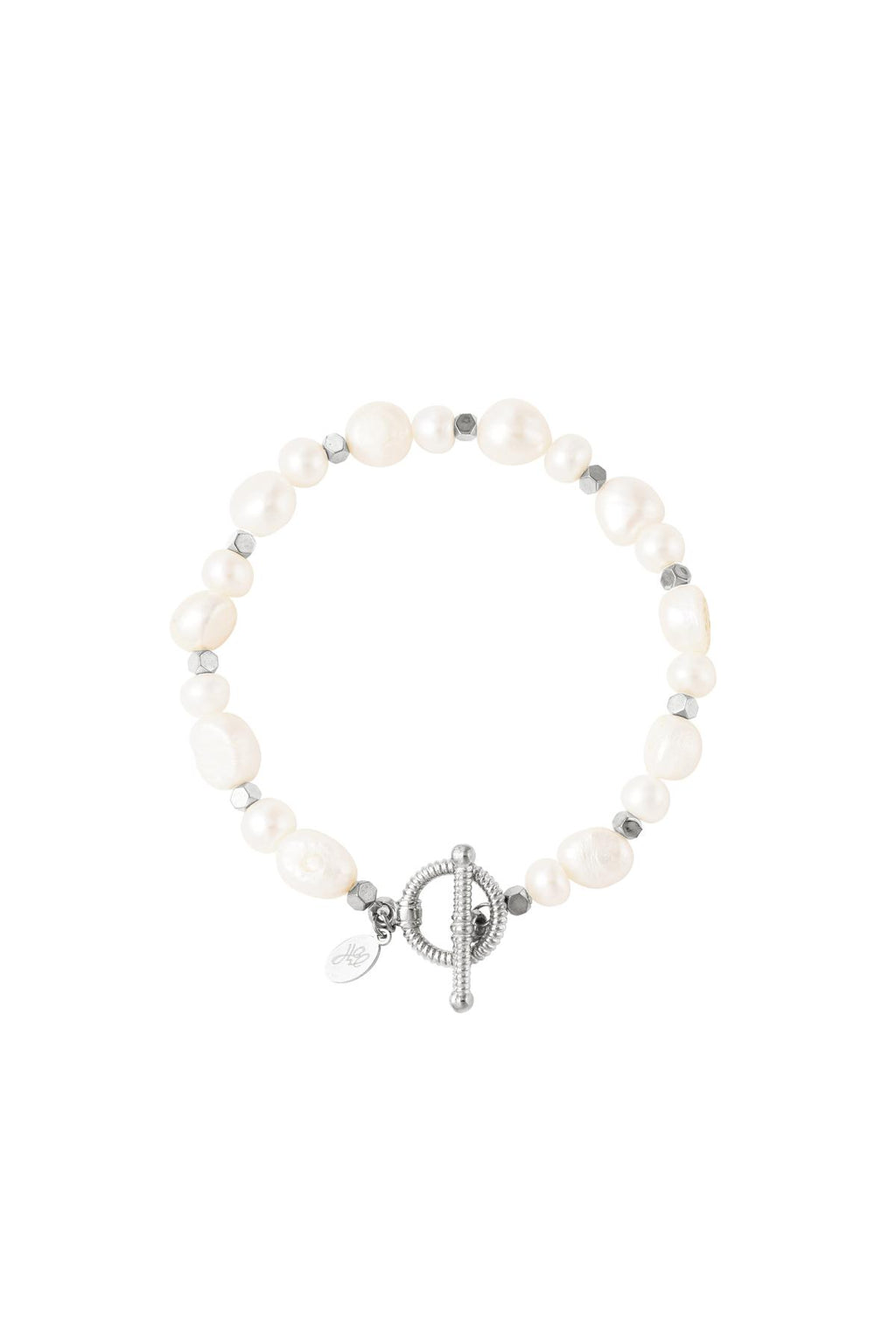 perles de bracelet en acier inoxydable couleur or