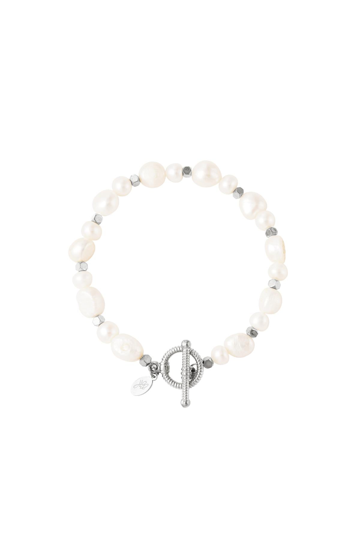perles de bracelet en acier inoxydable couleur or
