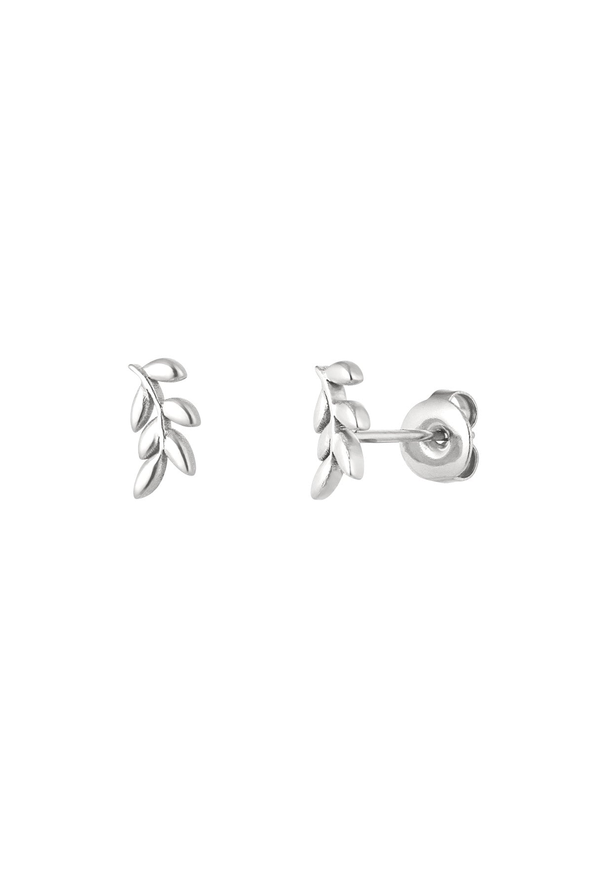 clous d'oreilles feuilles
