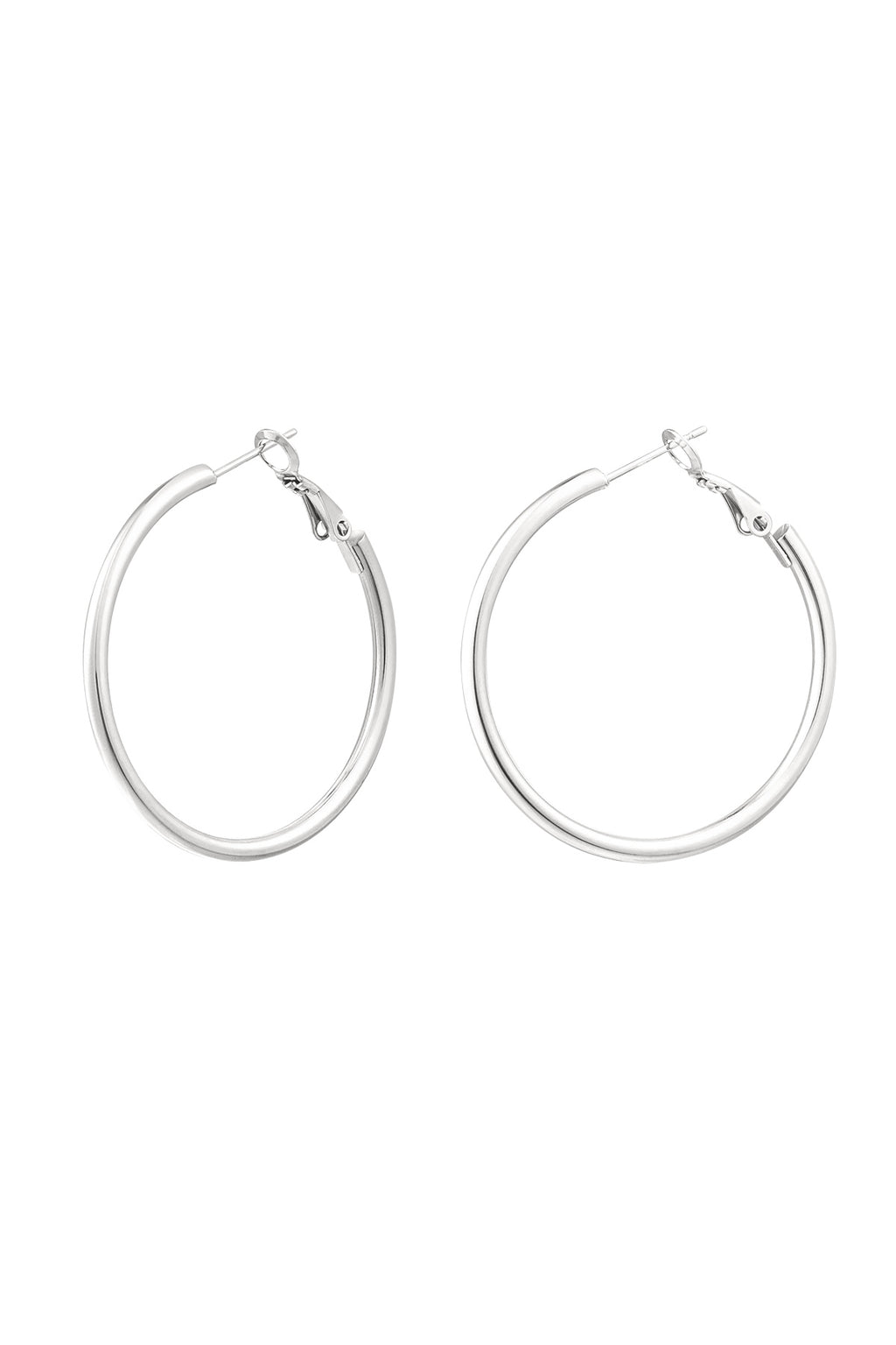 Boucles d'oreilles basic medium - doré