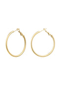Boucles d'oreilles basic medium - doré