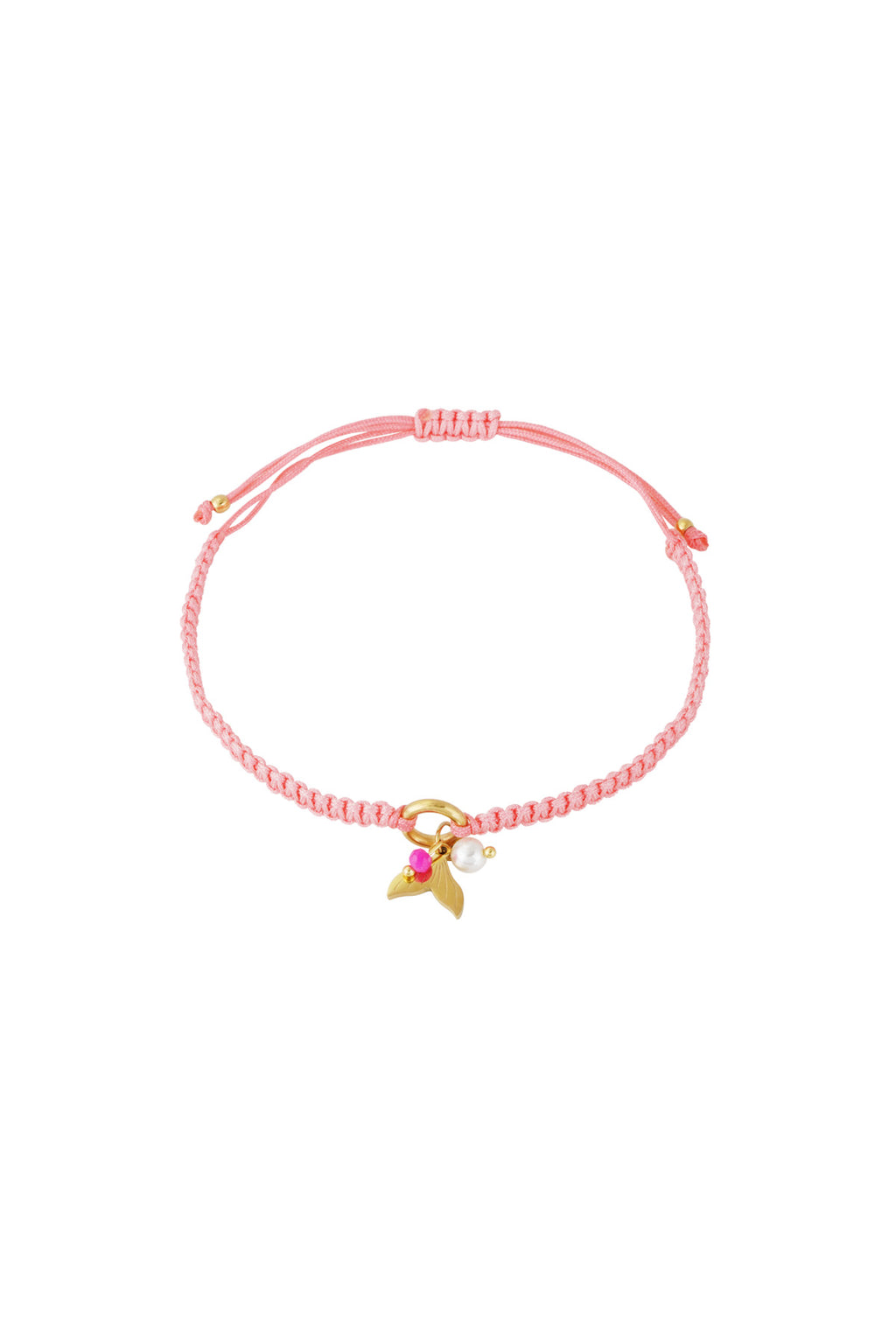 Bracelet sirène merveille - Couleur orange et or