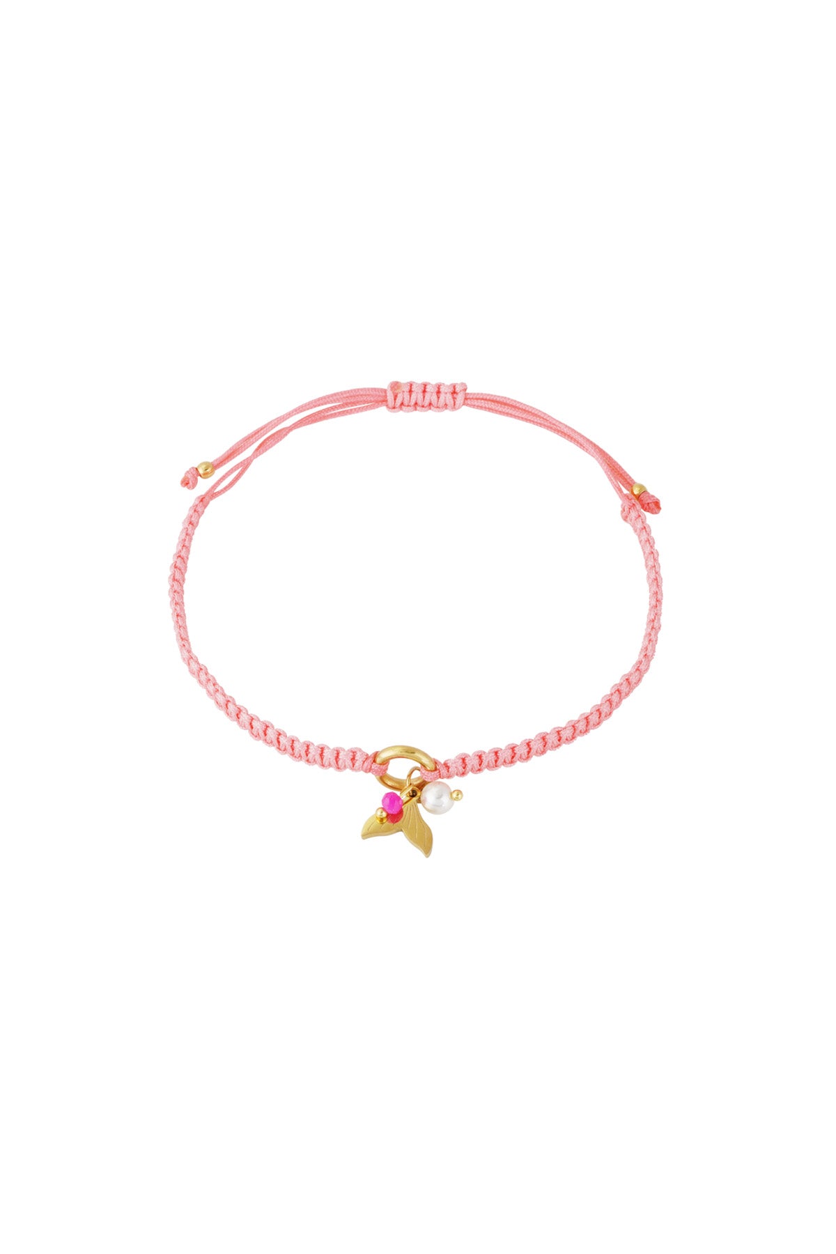 Bracelet sirène merveille - Couleur orange et or