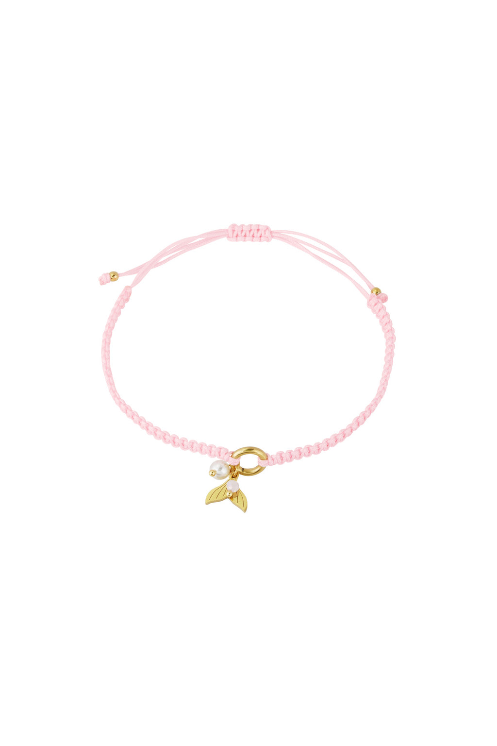 Bracelet sirène merveille - Couleur orange et or