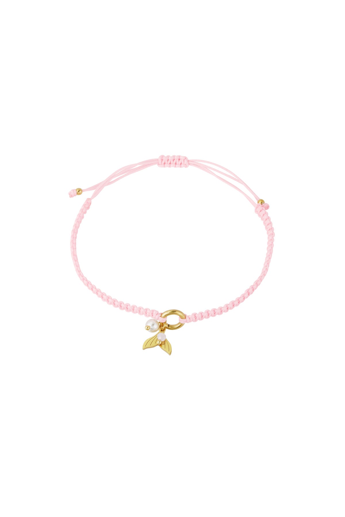 Bracelet sirène merveille - Couleur orange et or