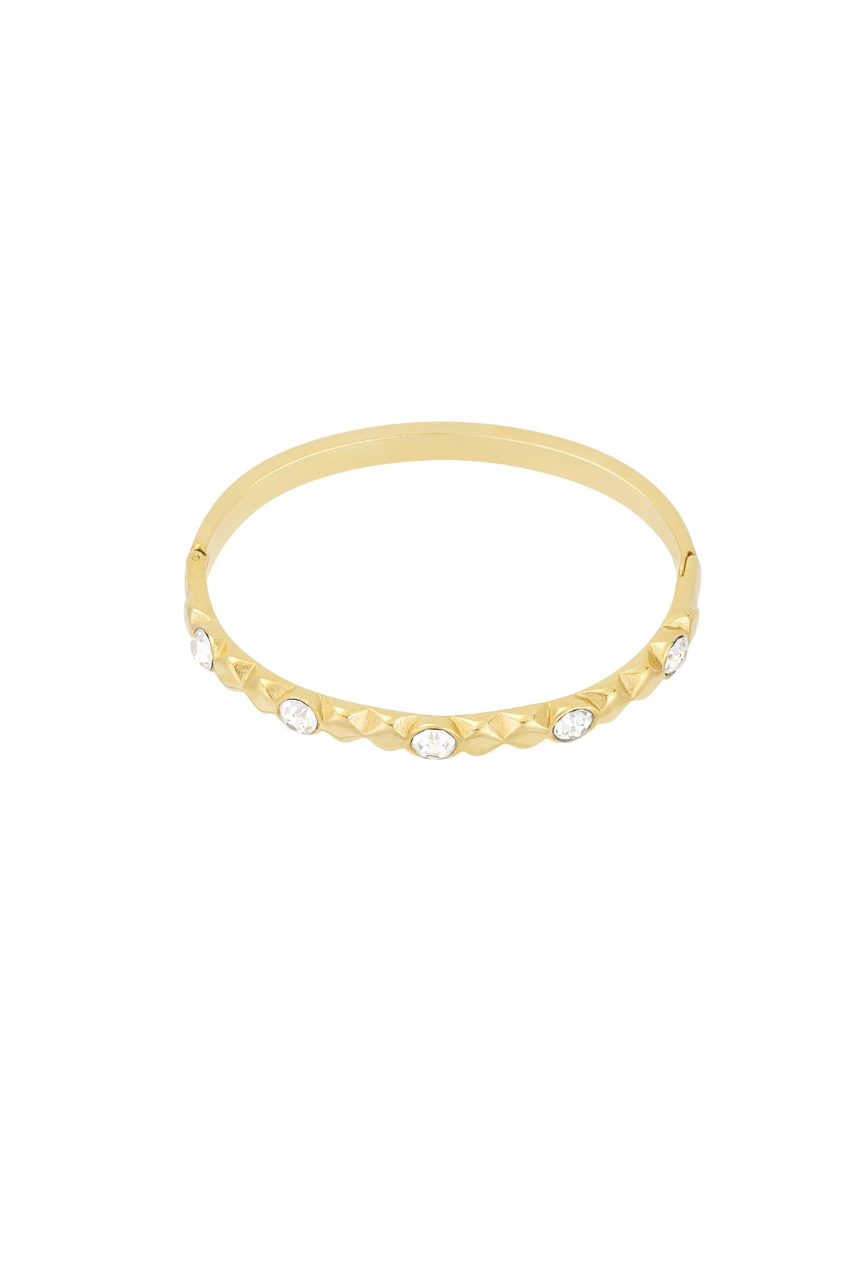 bracelet relief diamant