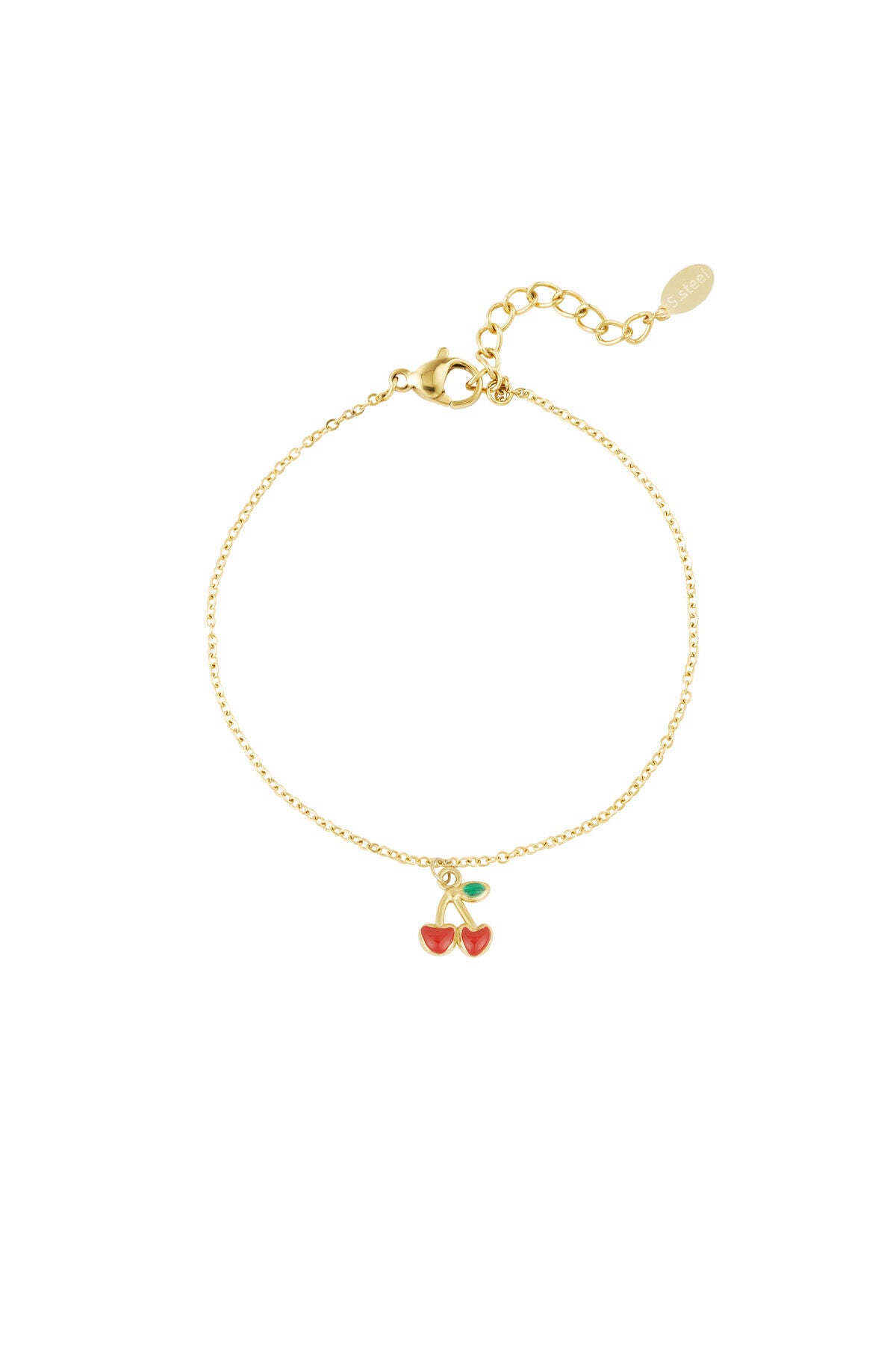 bracelet amour cerise