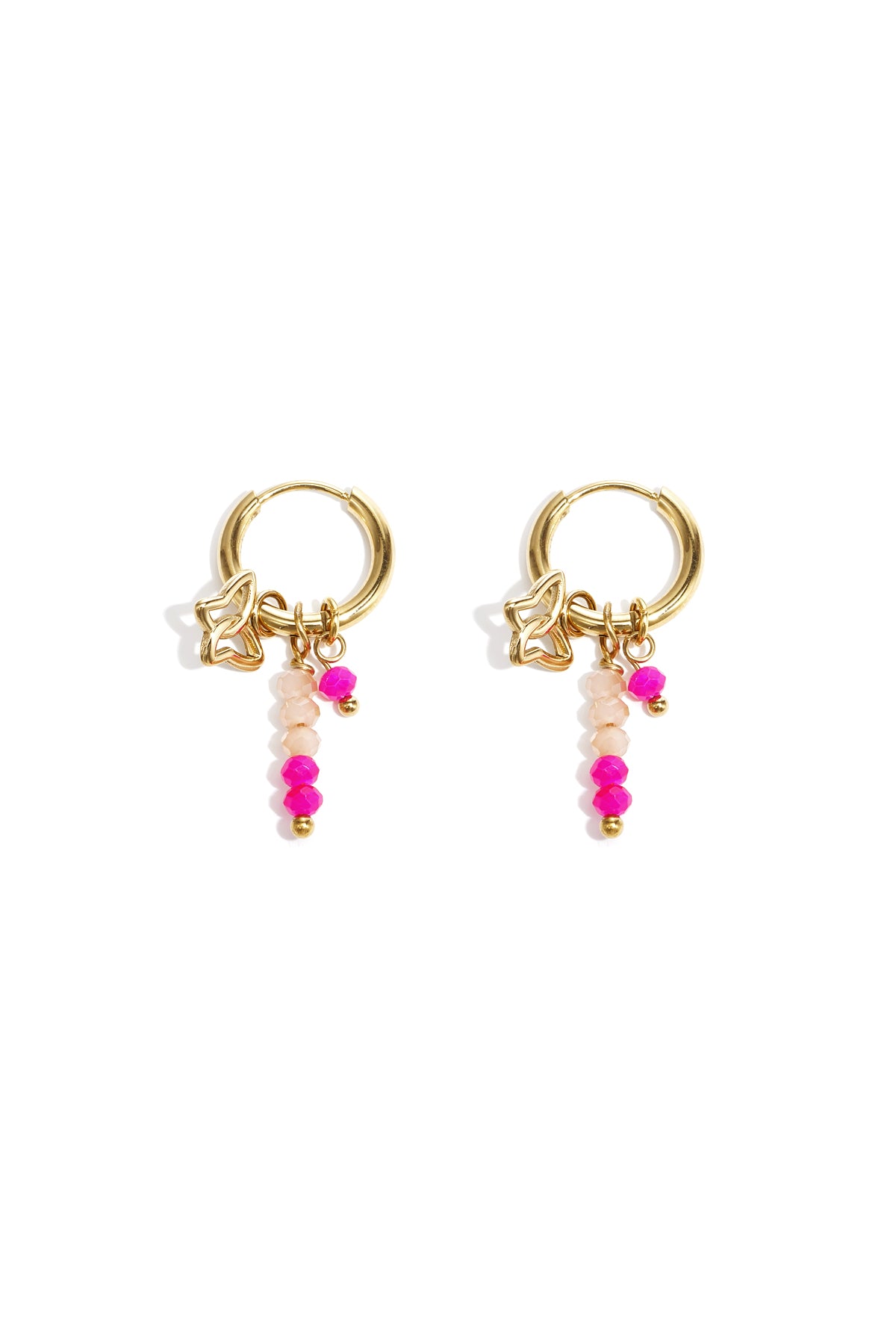 Boucles d'Couleur oreilles nuit étoilée