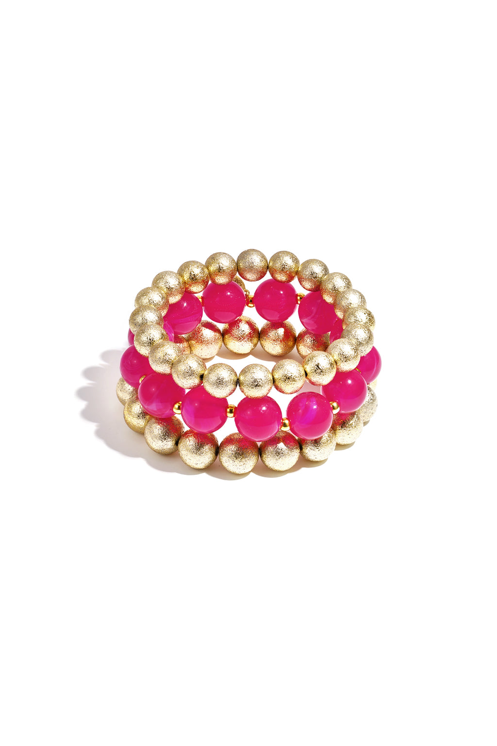 Ensemble de 3 bracelets à perles