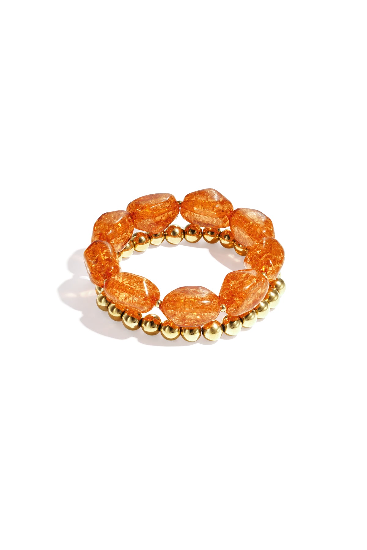 Bracelet composé de grosses perles