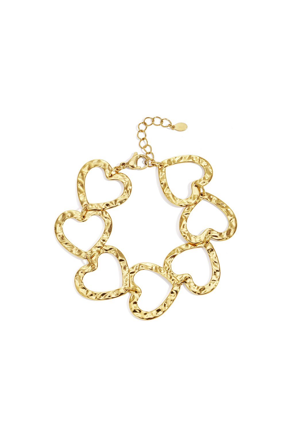 Bracelets à chaîne en acier inoxydable, série cœur, décontracté, quotidien, simple, bijoux pour femmes