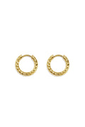Boucles d'oreilles créoles en acier inoxydable, style simple et quotidien, collection de bijoux pour femmes