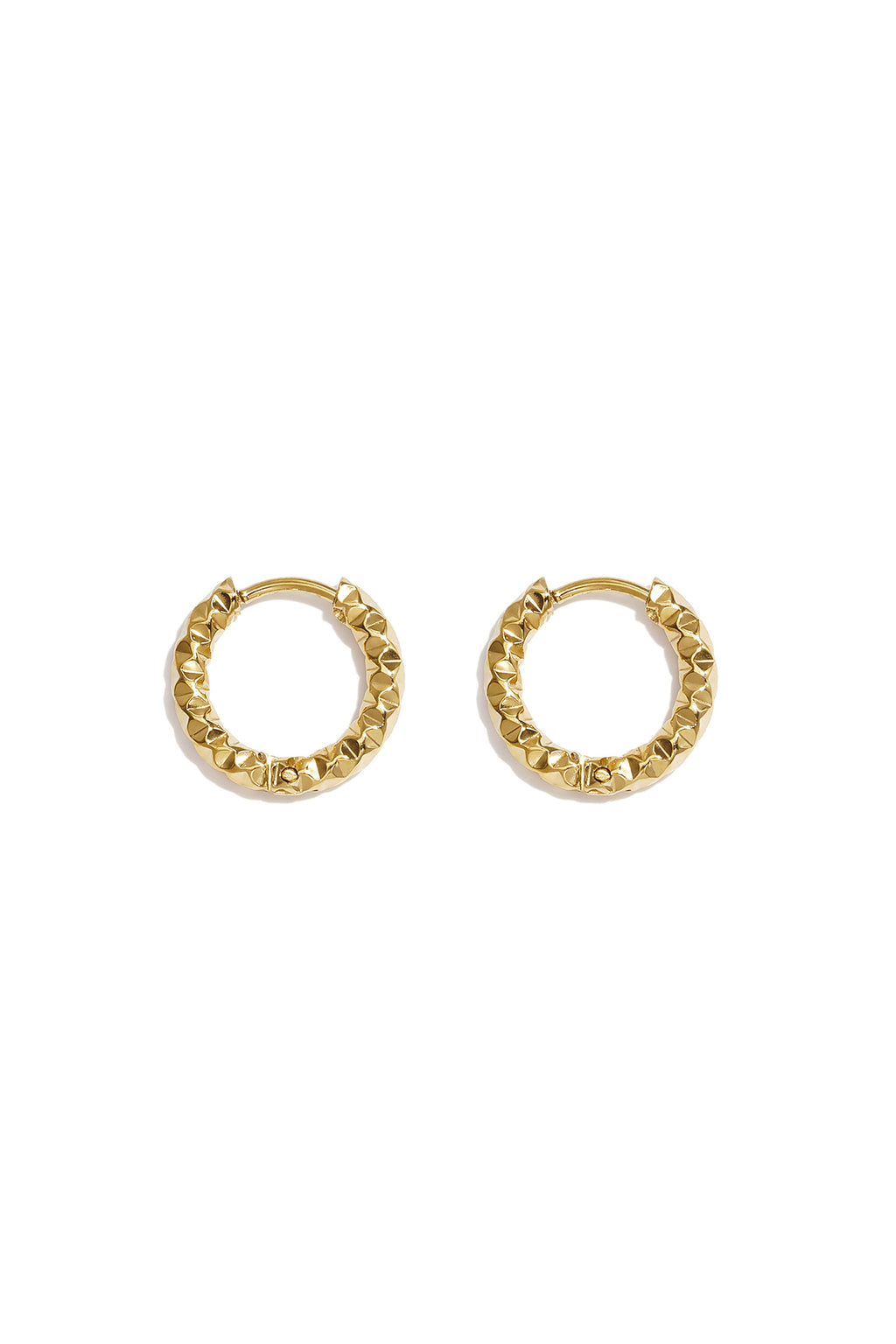 Boucles d'oreilles créoles en acier inoxydable, style simple et quotidien, collection de bijoux pour femmes