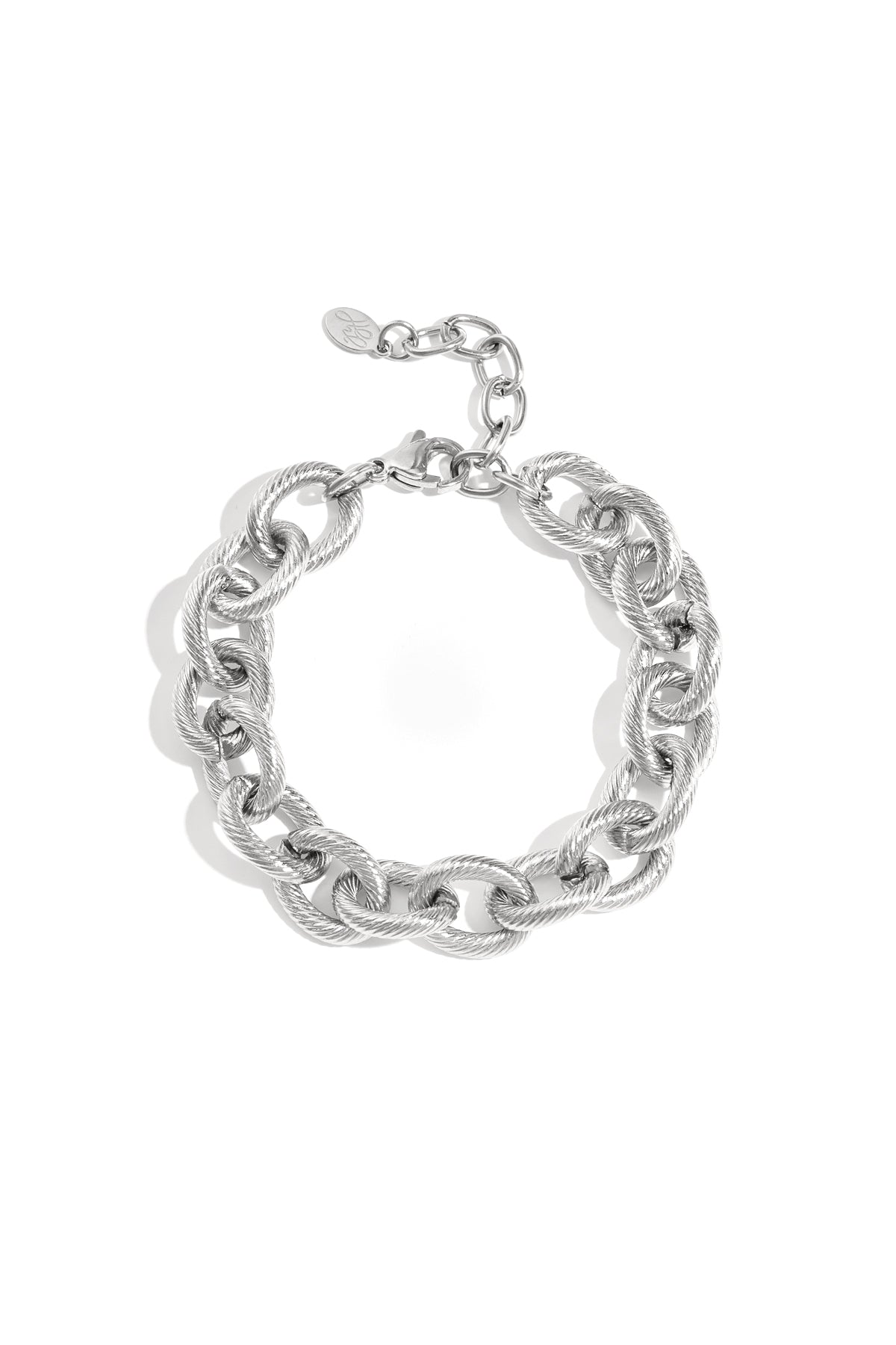 Bracelet à maillons combinés