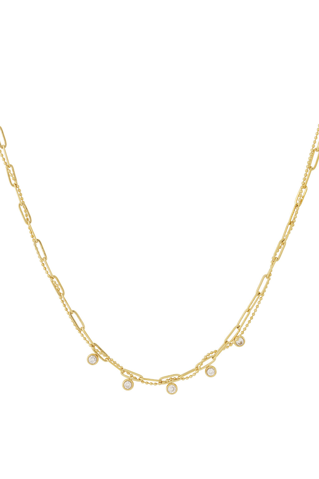 Collier chaîne scintillante