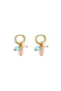 Boucles d'oreilles avec perles pendantes