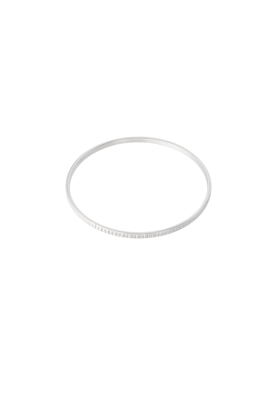 Bracelets en acier inoxydable, série géométrique décontractée et simple pour femmes