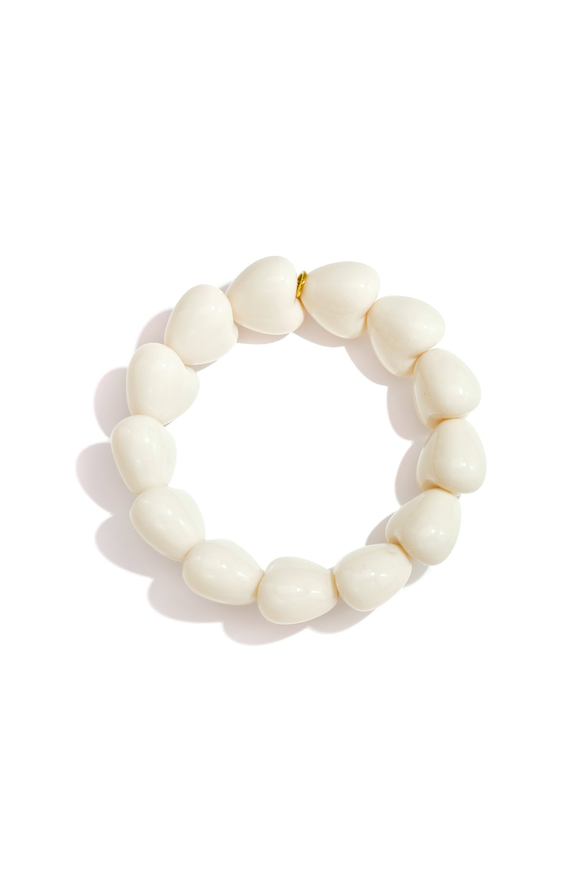 Bracelet petit cœur à 13 perles