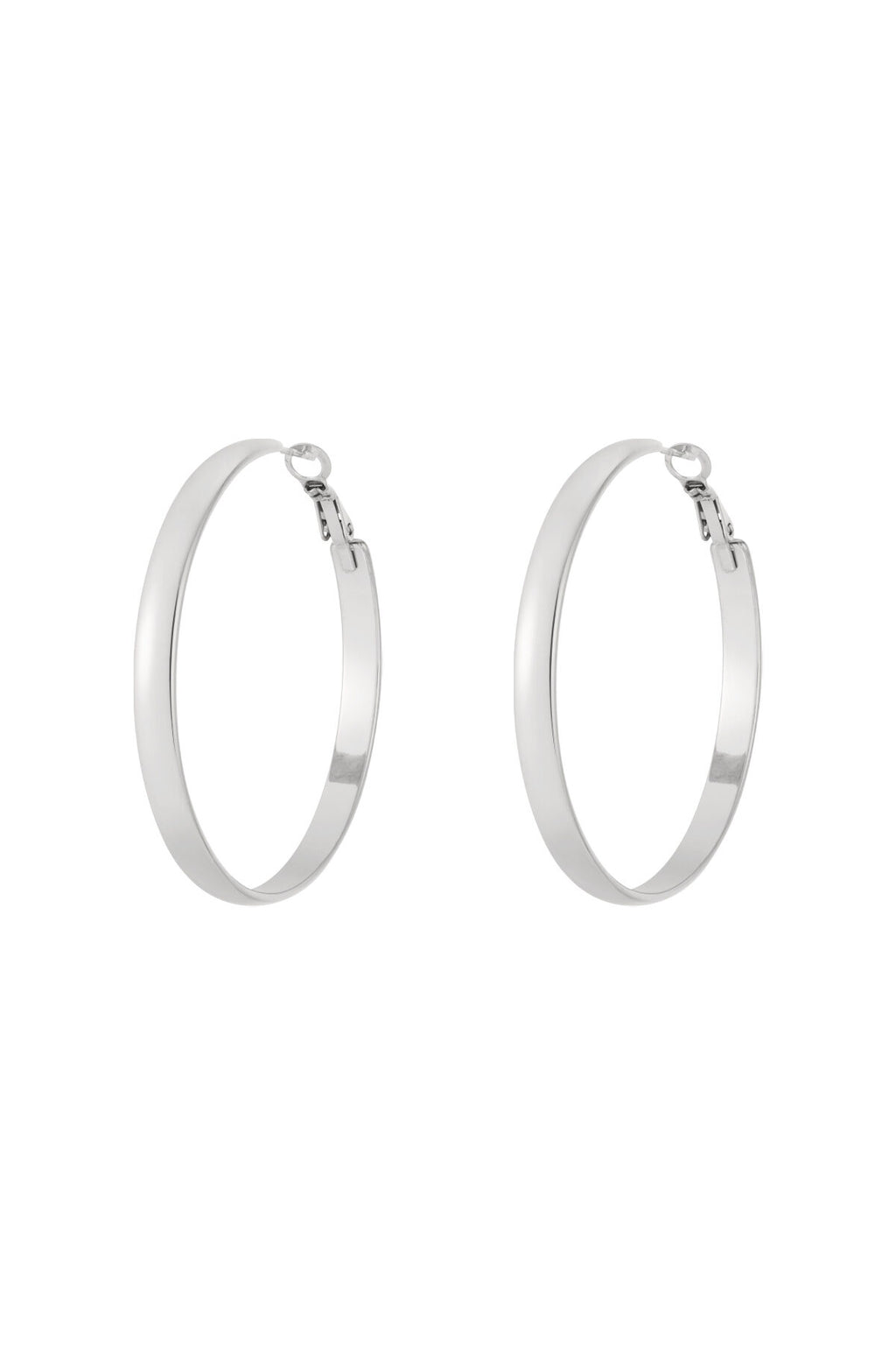 Boucles d'oreilles créoles basiques épaisses